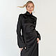 Черное длинное платье. Платья. GRIBOVA-emotions - авторская одежда. Интернет-магазин Ярмарка Мастеров.  Фото №2