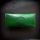 Leather case for sunglasses, eyeglass case Labour 5_1. Eyeglass case. Labour. Online shopping on My Livemaster.  Фото №2