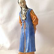 Винтаж handmade. Livemaster - original item Young Man Chinese porcelain figurine Old China 1950s vintage. Handmade.