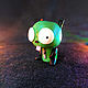 Фигурка GIR | Гир "Захватчик Зим" | Invader Zim. Статуэтка. Yary Art. Интернет-магазин Ярмарка Мастеров.  Фото №2