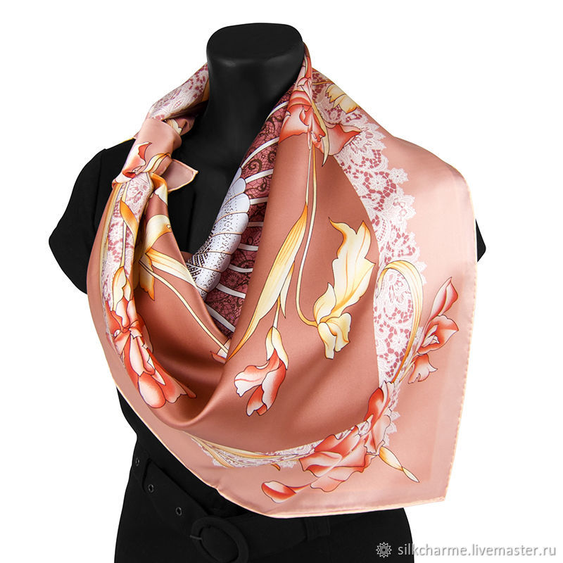 платок из натуральной шерсти.