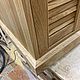Тумба в ванную из массива дуба. Мебель для ванной. Мастерская Wooden Lion/Мебель для ванной/89995455929. Ярмарка Мастеров.  Фото №6