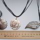 'February' Pendants carved mother of pearl. Vintage pendants. things (schtu4ki). My Livemaster. Фото №4