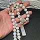 Заказать Колье лунный камень, бусы из лунного камня, бусы белые с подвеской. Irina Moro (Ирина Моро украшения). Ярмарка Мастеров. . Колье Фото №3