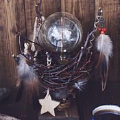 Для дома и интерьера handmade. Livemaster - original item Dream catcher night light. Handmade.
