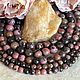 Родонит натуральный бусины 6, 8, 10 мм. Бусины. Divine Gems. Ярмарка Мастеров.  Фото №6