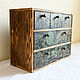 Copy of Commode "Japanese garden" 42x32x18sm. Mini Dressers. EVAG. My Livemaster. Фото №4