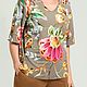 Винтаж: Блузка Luisa Viola, размеры: М, L, XL, 2XL, 3XL, Блузки винтажные, Москва,  Фото №1