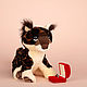  леопард игрушка из меха стриженной норки, Подарки на 8 марта, Москва,  Фото №1