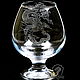 Dragon. A glass of brandy. Wine Glasses. ArtGraving. Online shopping on My Livemaster.  Фото №2