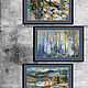 Painting Autumn landscape In the silence of October dawns. Pictures. Pictures for the soul (RozaSavinova). My Livemaster. Фото №5