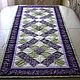 The track is quilted. Tablecloths. Quilt&Home ( Oksana). Интернет-магазин Ярмарка Мастеров.  Фото №2