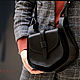 Женская кожаная сумочка ARABIKA - черная. Классическая сумка. BASKANCI. Ярмарка Мастеров.  Фото №6