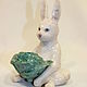 Stone carving of 'the Hare'. Figurines. jaspis. My Livemaster. Фото №4