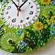Order fusing, glass watch from Dandelions. LiliaGorbach Glass. Livemaster. . Watch Фото №3