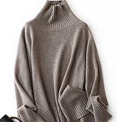Одежда handmade. Livemaster - original item Oversize cashmere sweater. Handmade.