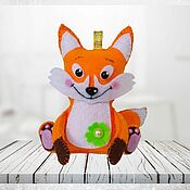 Куклы и игрушки handmade. Livemaster - original item Soft toys: Fox. Handmade.