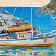 Order The picture with the boat and the sea ', Phuket. Hua Beach' (oil on canvas). Multicolor Gallery. Livemaster. . Pictures Фото №3