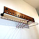 Wall hanger for dressing room or hallway. Clothes Hangers and Hooks. dekor-tseh. My Livemaster. Фото №4