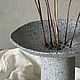 Ваза кензан из глины с шамотом. Вазы. Darika Ceramics |Керамика. Интернет-магазин Ярмарка Мастеров.  Фото №2