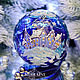 Glass Christmas Ornament "Snow Queen". Christmas decorations. moiraine vitrum. My Livemaster. Фото №5