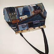 Лоскутная сумка-рюкзак "Мешок пилигрима"
