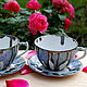 teacups: Ice and hot chocolate, Single Tea Sets, Moscow,  Фото №1