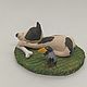 Order A dinner give to the enemy! Figurines of dogs. Ceramics. smile in clay. Livemaster. . Miniature figurines Фото №3