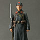 Tin soldier 54 mm. ekcastings. WWII Red Army Soldier 1941, Military miniature, St. Petersburg,  Фото №1