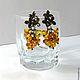 Classic Amber Cluster Earrings. Earrings with natural amber. Earrings. IrinaSkripkaMBeads. Online shopping on My Livemaster.  Фото №2