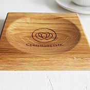 Для дома и интерьера handmade. Livemaster - original item Wooden coin box 