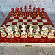 Wooden chess, gift 'Apples in the snow', game. Chess. Anna Fekolkina chess-souvenirs. Online shopping on My Livemaster.  Фото №2