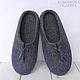 mens felted Slippers 'Comfort 1' felted, Slippers, Moscow,  Фото №1