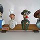 "Life"- a set of 4 decorative bottle toppers, Souvenirs by profession, Voronezh,  Фото №1