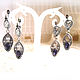 Stylish women's earrings with amethysts and filigree. Earrings. AfricaForever. My Livemaster. Фото №6
