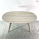Заказать СТОЛ овал SLIMLINE из ЯСЕНЯ раздвижной выбеленный. BERGOL. Ярмарка Мастеров. . Столы Фото №3