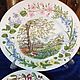 Винтаж: Coalport.Тарелка.Времена года в лесу.Woodlands Seasons. Тарелки винтажные. Антик.Декор.Винтаж. Ярмарка Мастеров.  Фото №10
