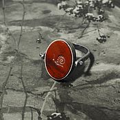 Украшения handmade. Livemaster - original item Ring: Jasper ring 