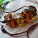 Order Amber. Necklace 'Wild but cute' amber. Frollena II. Natural Baltic amber. Livemaster. . Necklace Фото №3