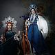  Хозяйка медной горы с цветком. Интерьерная кукла. Ekaterina-295. Ярмарка Мастеров.  Фото №9