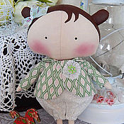 Куклы и игрушки handmade. Livemaster - original item Dolls Tilda: Sweetheart doll.  Doll Tilda doll cute interior. Handmade.
