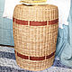 Order Bedside table, wicker table, pouf. lmillame. Livemaster. . Tables Фото №3