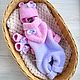 Комплект на 0-3 месяца. Комплекты одежды для малышей. safina_knit. Интернет-магазин Ярмарка Мастеров.  Фото №2