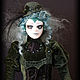 Mermaid Caradina copyright collectible doll handmade. Dolls. Zlata's fantasy dolls. My Livemaster. Фото №6