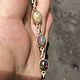 Bracelet with black Opals. Chain bracelet. serebro-i-kamni-1. My Livemaster. Фото №5