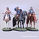 Russian heroes at the outpost. 13th century. Tin soldier. Collapsible, Model, Kursk,  Фото №1