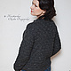 Knitted jacket 'Classic'. Cardigans. Oksana Vladarskaya. Online shopping on My Livemaster.  Фото №2