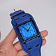 Blue - Wristwatch - Scarlet. Watches. FamilySkiners. My Livemaster. Фото №6