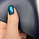 Vacchetta  Blue (1,1-1,3 мм), цв, Синий, натуральная кожа. Кожа. Prima Pelle (Марина). Ярмарка Мастеров.  Фото №4
