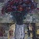  Фиолетовые цветы. Картины. ULTRAMARINE CONTEMPORARY ART. Интернет-магазин Ярмарка Мастеров.  Фото №2